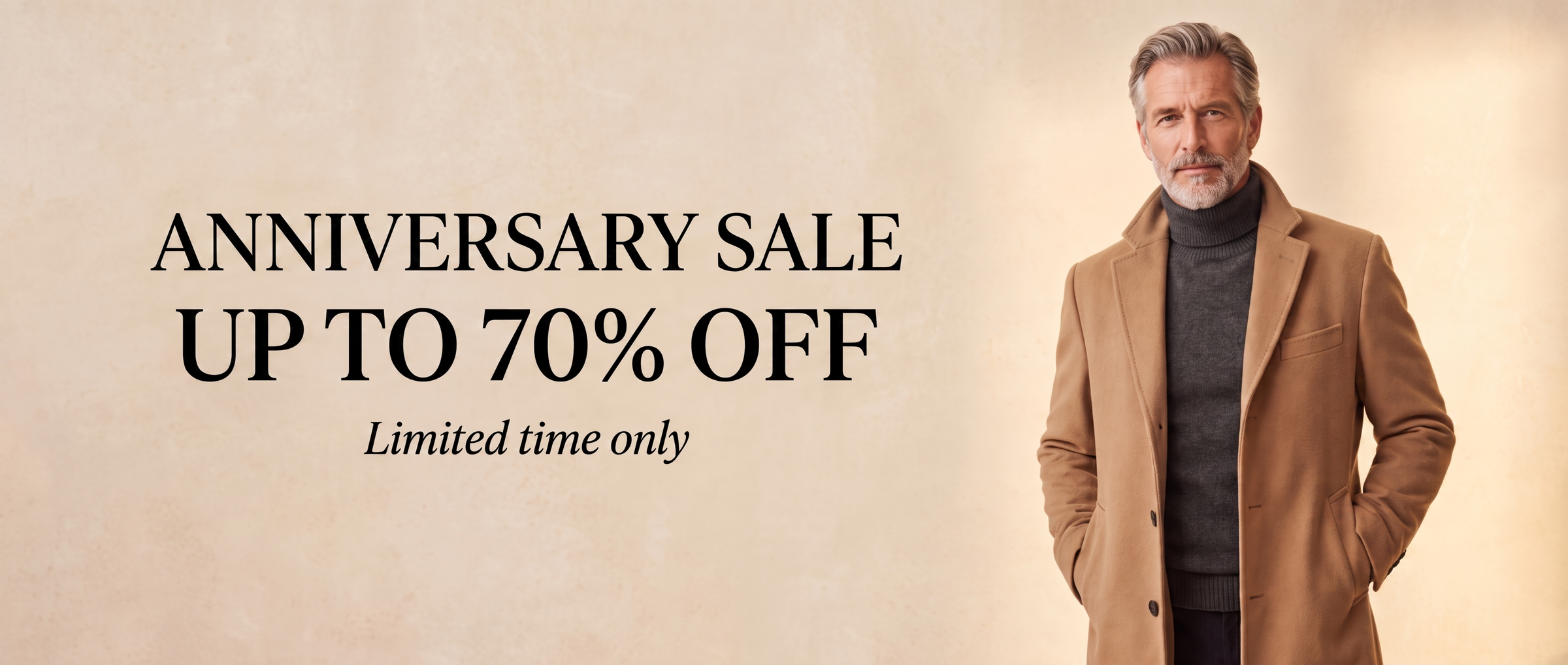 Anniversary Sale up to 70% off