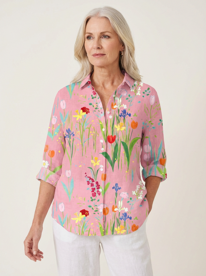 Fiona | Spring Garden Blouse