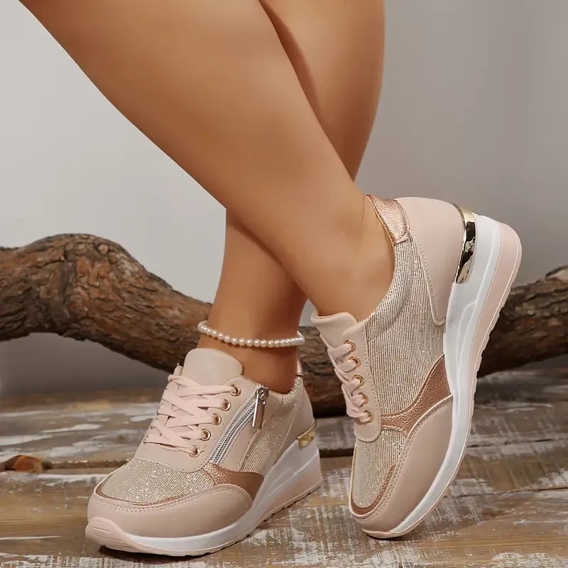 Tessa - Orthopedic Lace-Up Sneakers