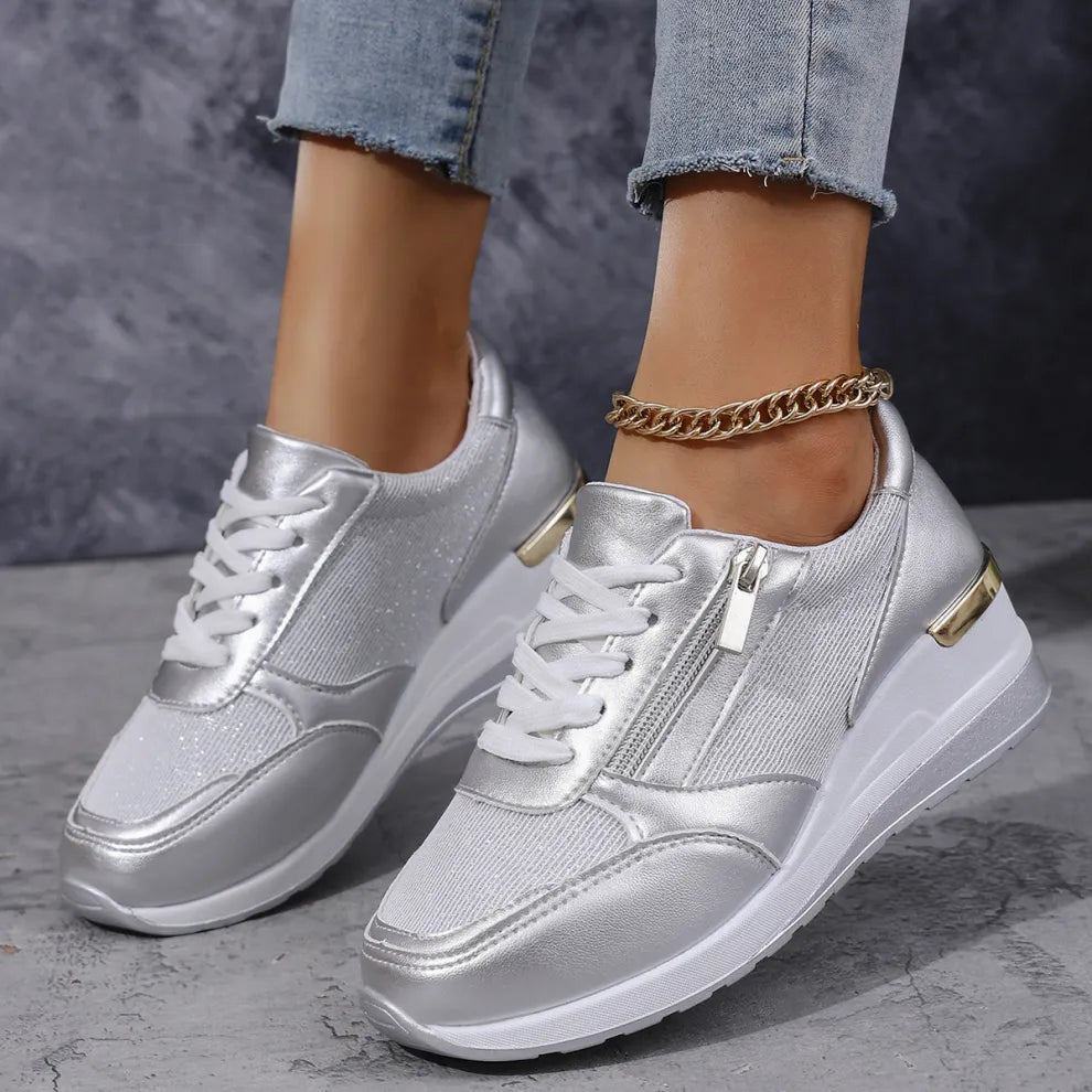 Tessa - Orthopedic Lace-Up Sneakers