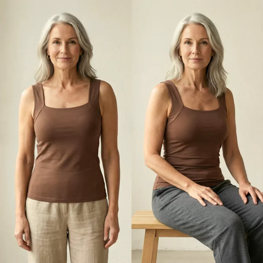 Lauren | Built-In Comfort Bra Tank Top