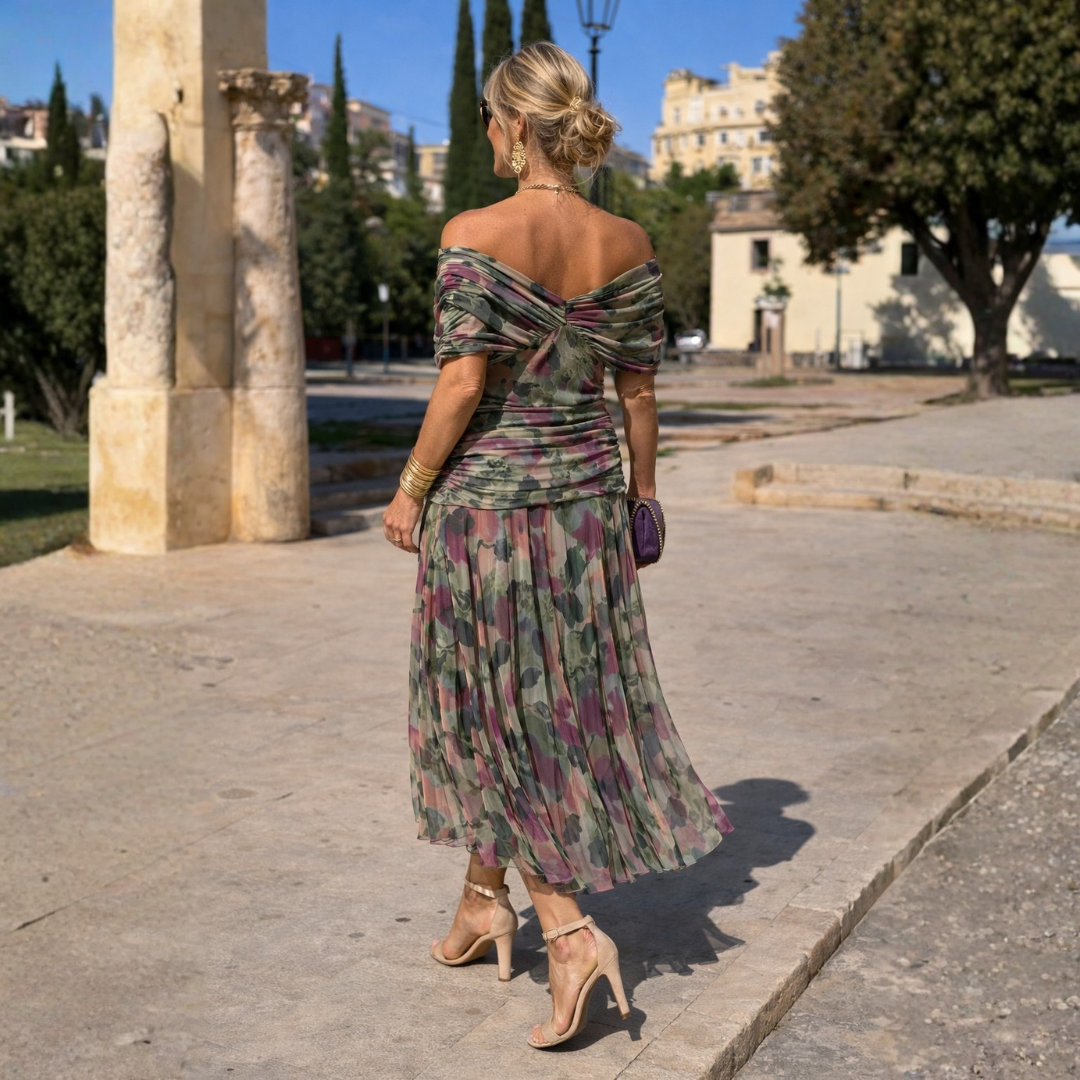 Aurelia - Off-Shoulder Maxi Dress