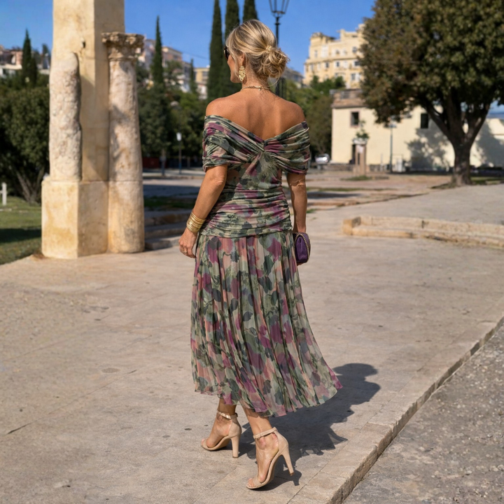 Aurelia - Off-Shoulder Maxi Dress