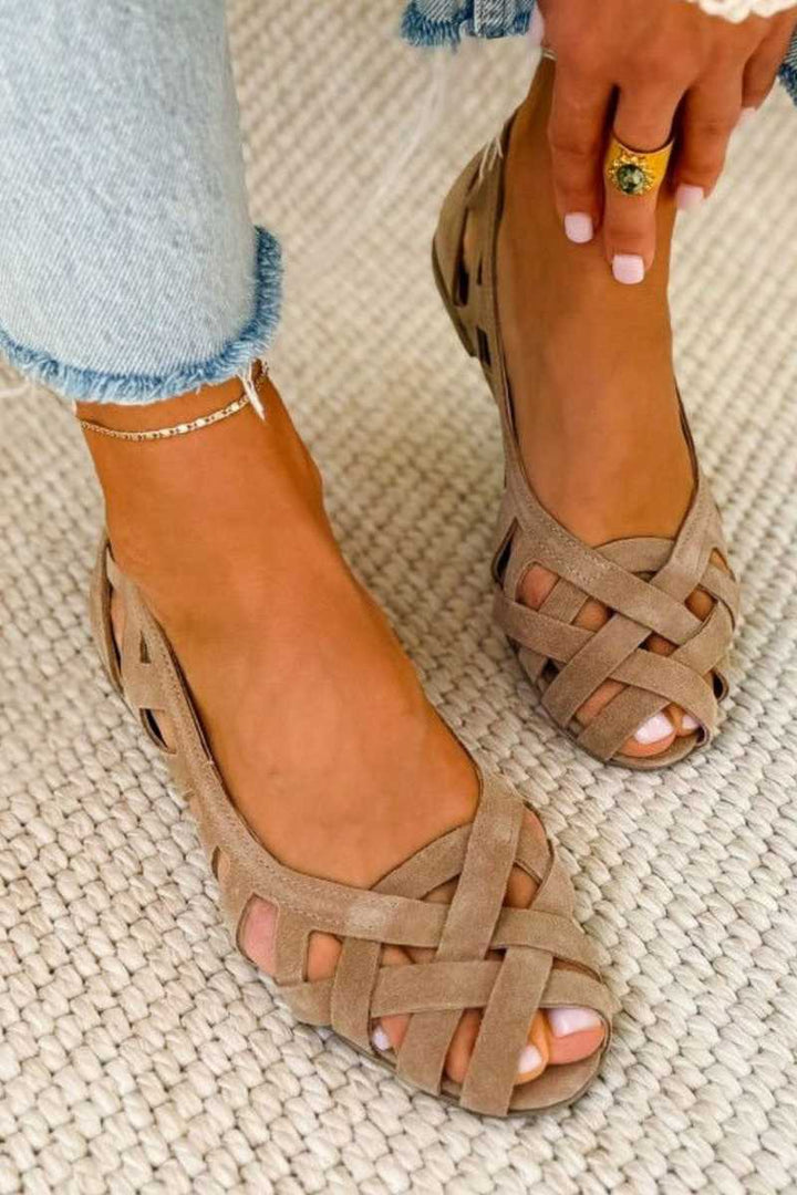 Valerie - Braided Comfort Sandals
