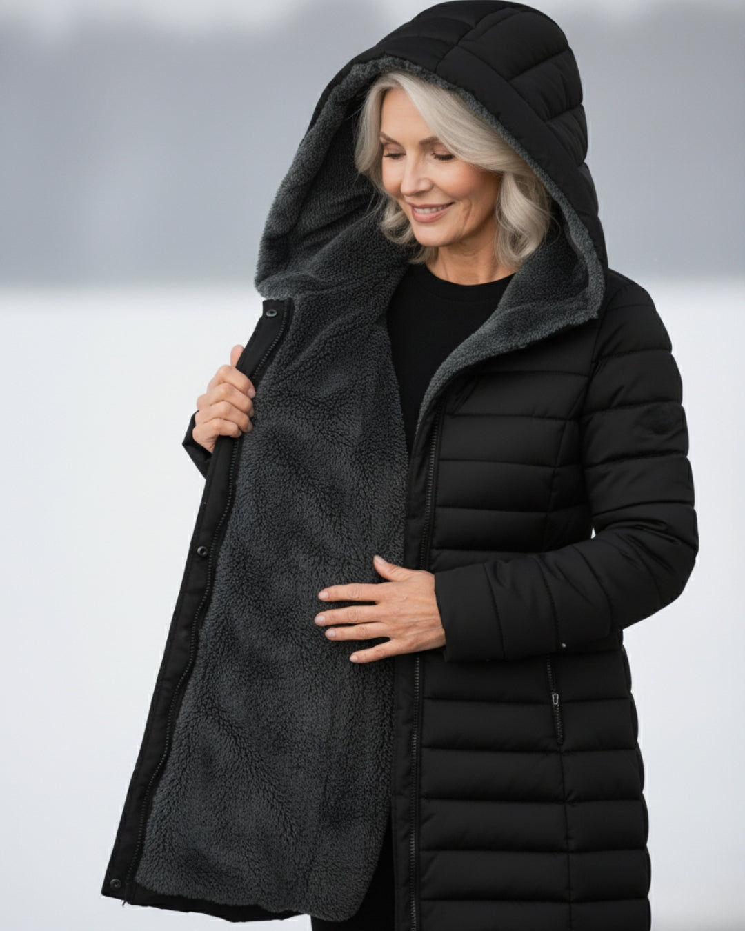 Lianda | Fleece Lined Puffer Coat