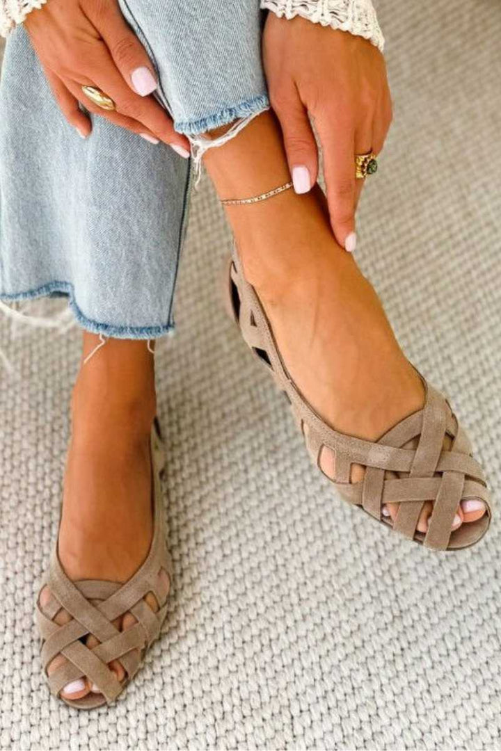 Valerie - Braided Comfort Sandals