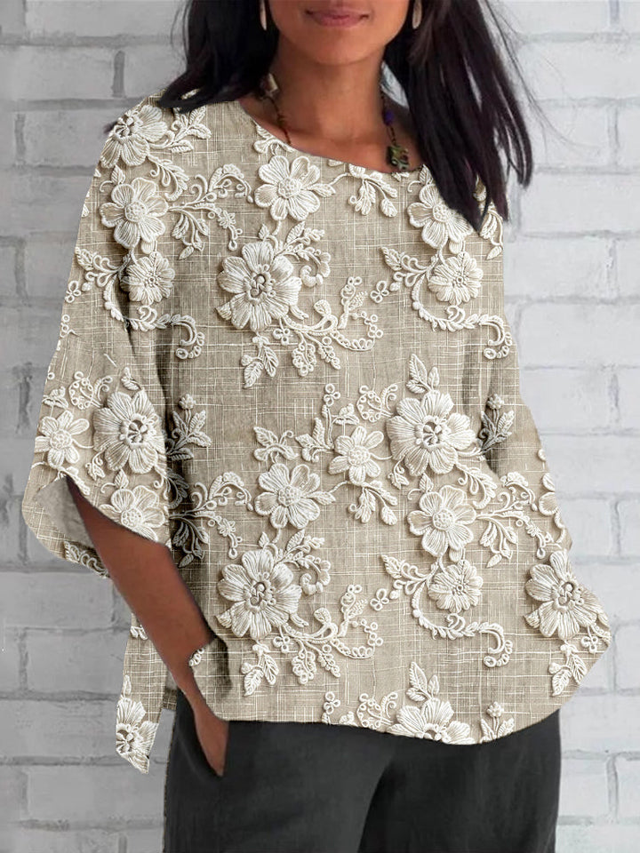 Hazel | Vintage Inspired Floral Top