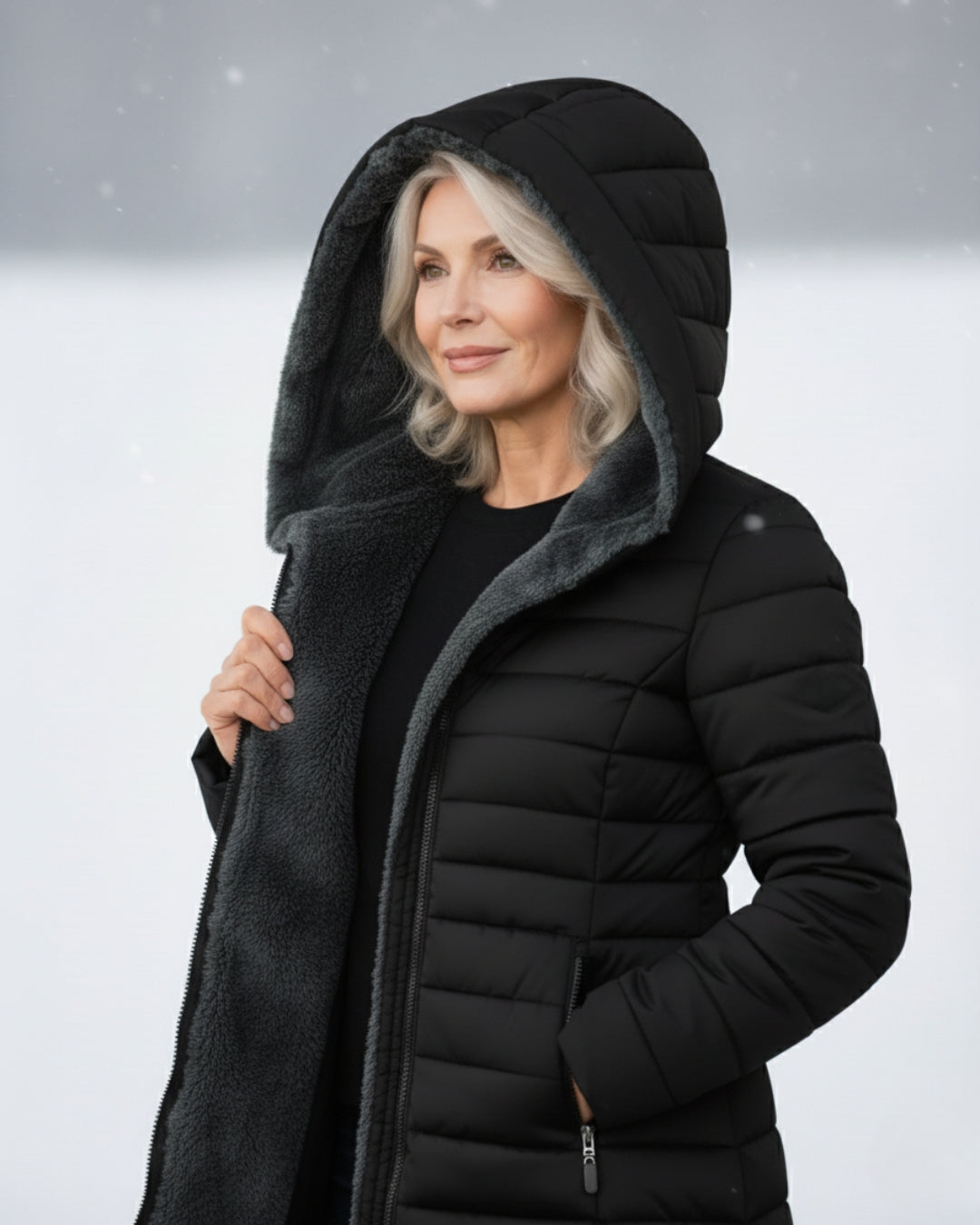 Lianda | Fleece Lined Puffer Coat
