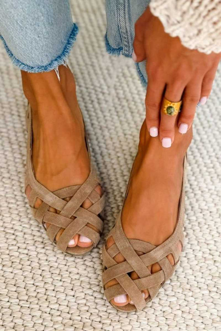 Valerie - Braided Comfort Sandals