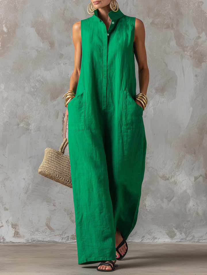 Sabrina - Minimalist Sleeveless Jumpsuit