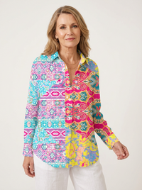 Veda | Mosaic Bloom Blouse