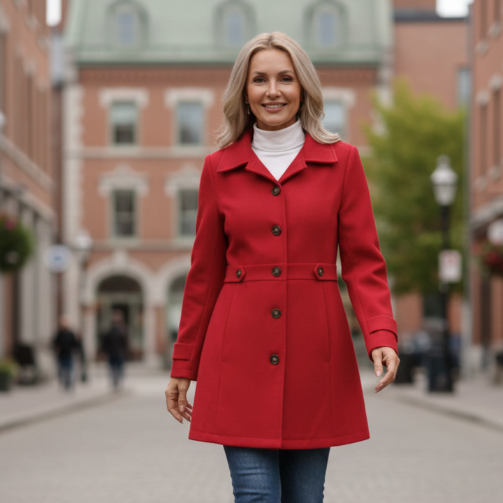 Donna™ - Half-Length Wool Coat