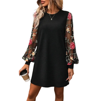 Amalia™ – Floral Embroidered Dress