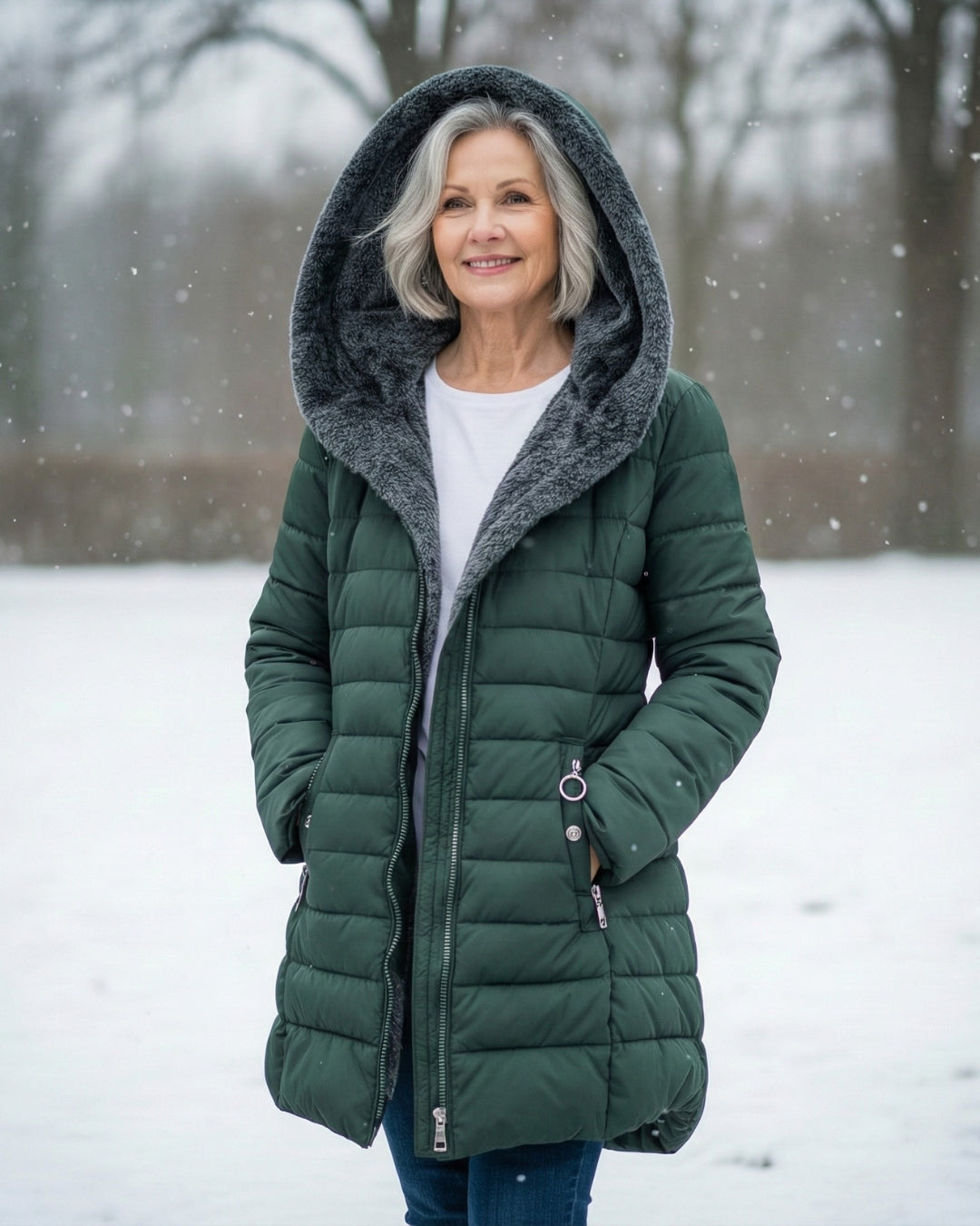 Lianda | Fleece Lined Puffer Coat
