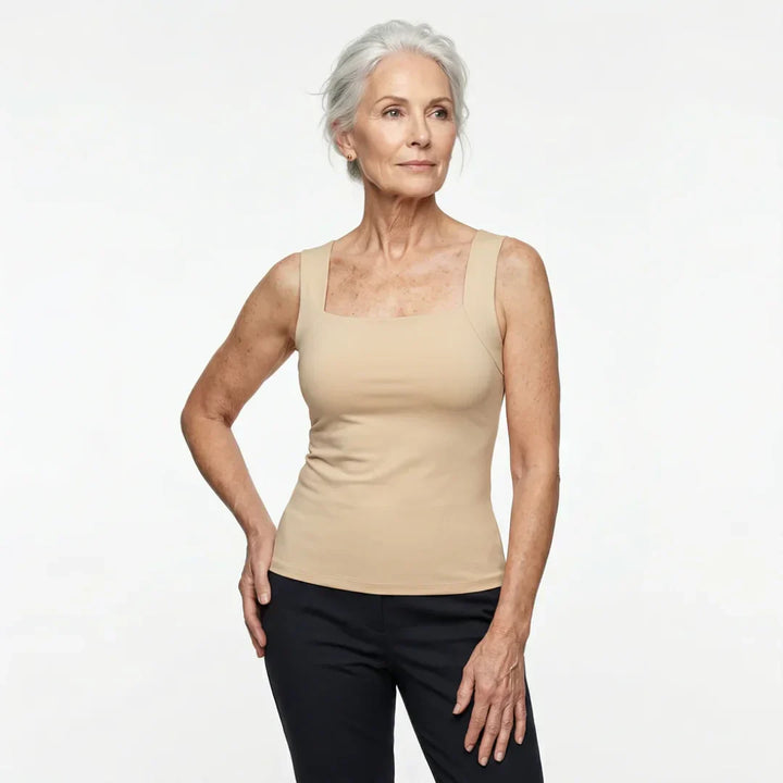 Lauren | Built-In Comfort Bra Tank Top