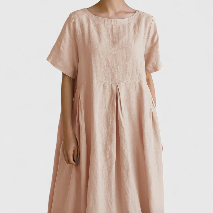 Ellie - Elegant Tummy Covering Maxi Dress