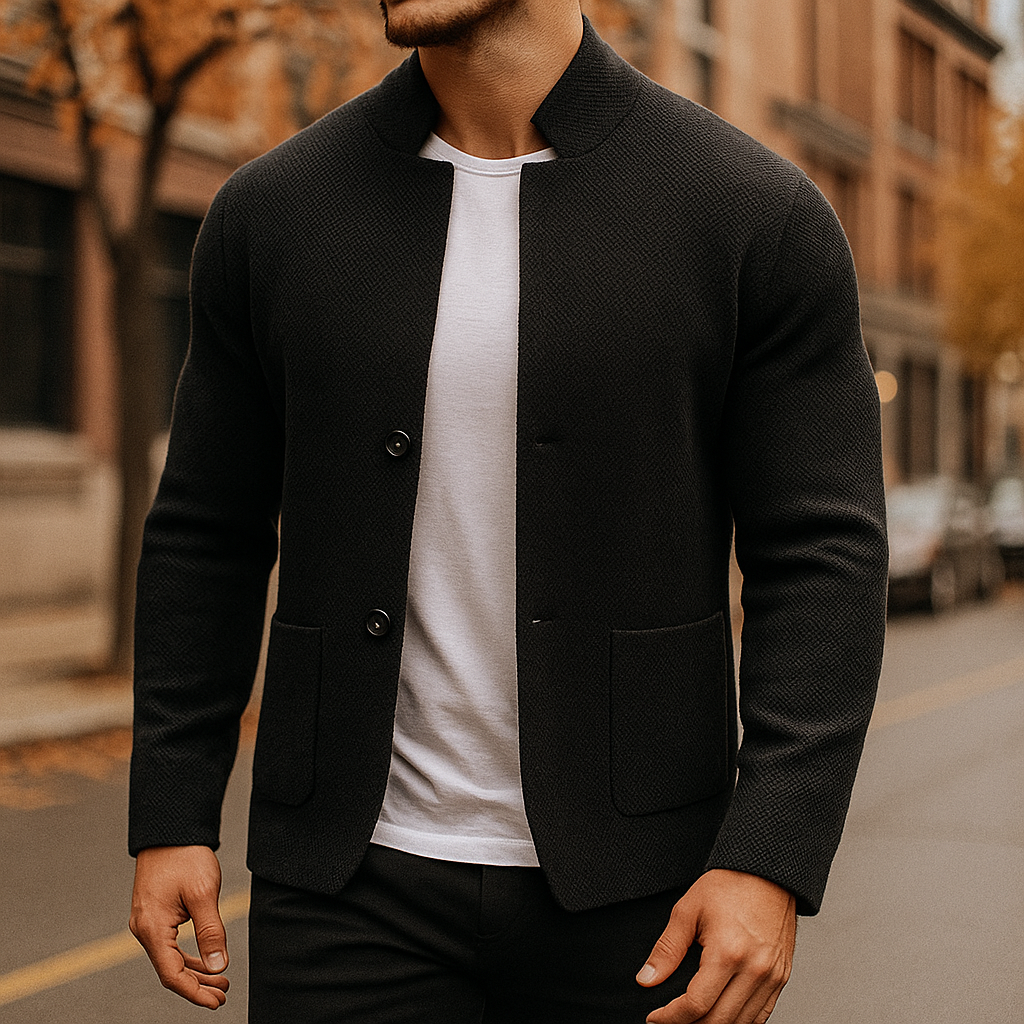 RAFAEL KNIT CARDIGAN | REFINED EVERYDAY STYLE