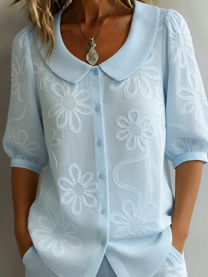 Sabine™ — Lightweight Floral Top