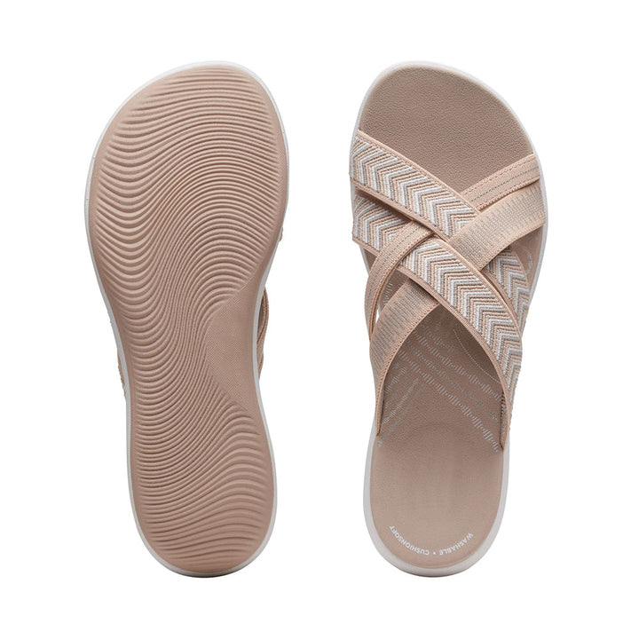 Alera | Cross Strap Comfort Sandals