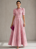 Ondine - Short Dress with Balloon Sleeves