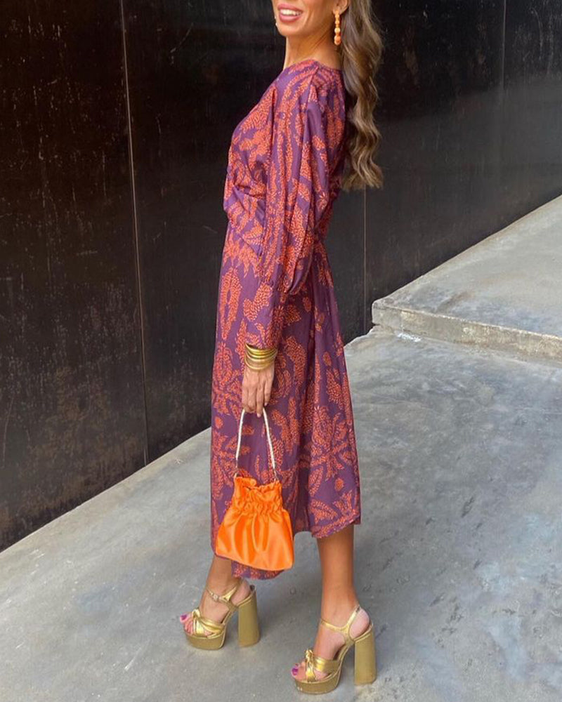 Cassia - Floral Midi Dress