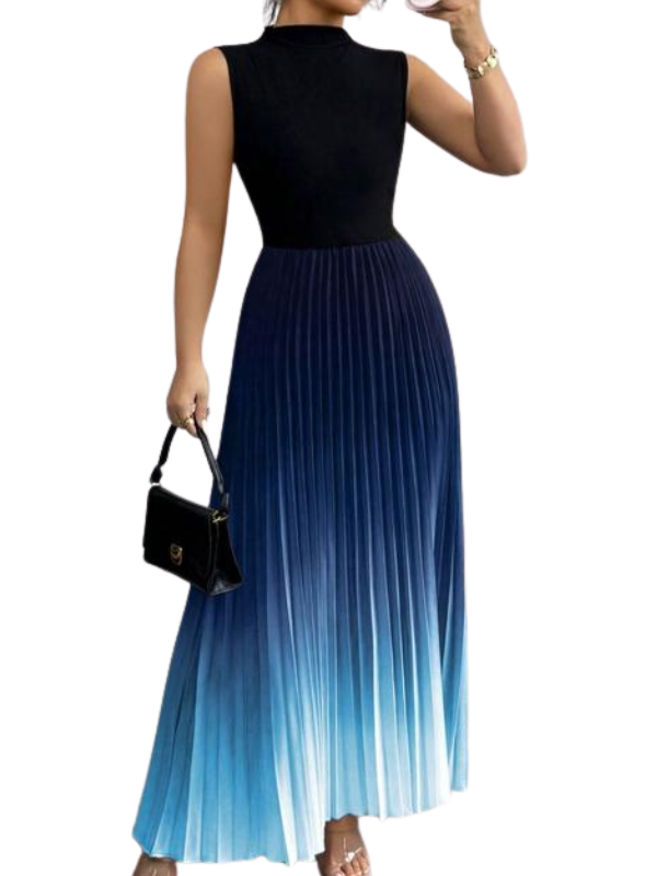 Selina™ – Elegant Ombre Sleeveless Evening Dress