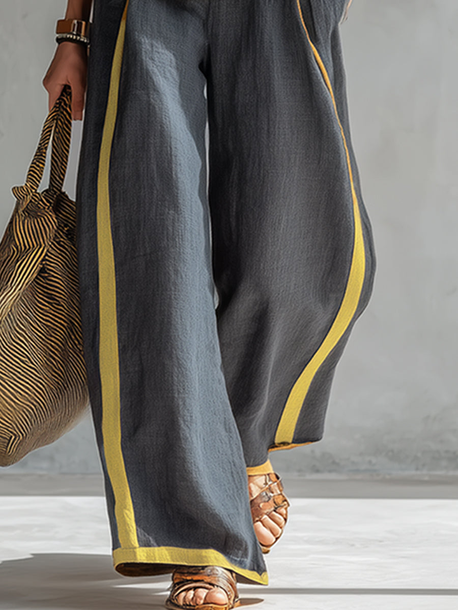 Velora | Elegant Cotton and Linen Suit