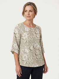Hazel | Vintage Inspired Floral Top