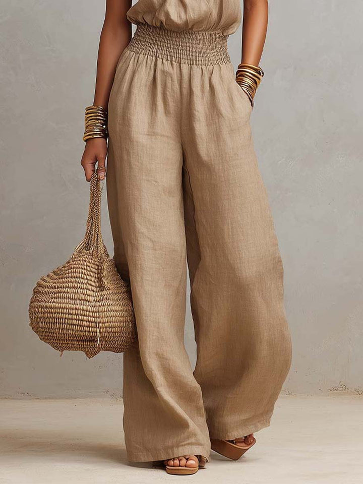 Fiora - Elegant Halter Jumpsuit