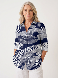 Marin | Duck & Fish Story Blouse