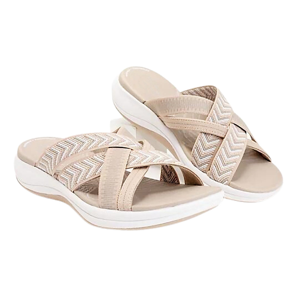 Alera | Cross Strap Comfort Sandals