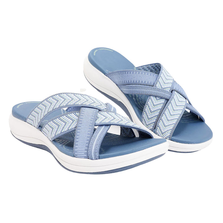 Alera | Cross Strap Comfort Sandals