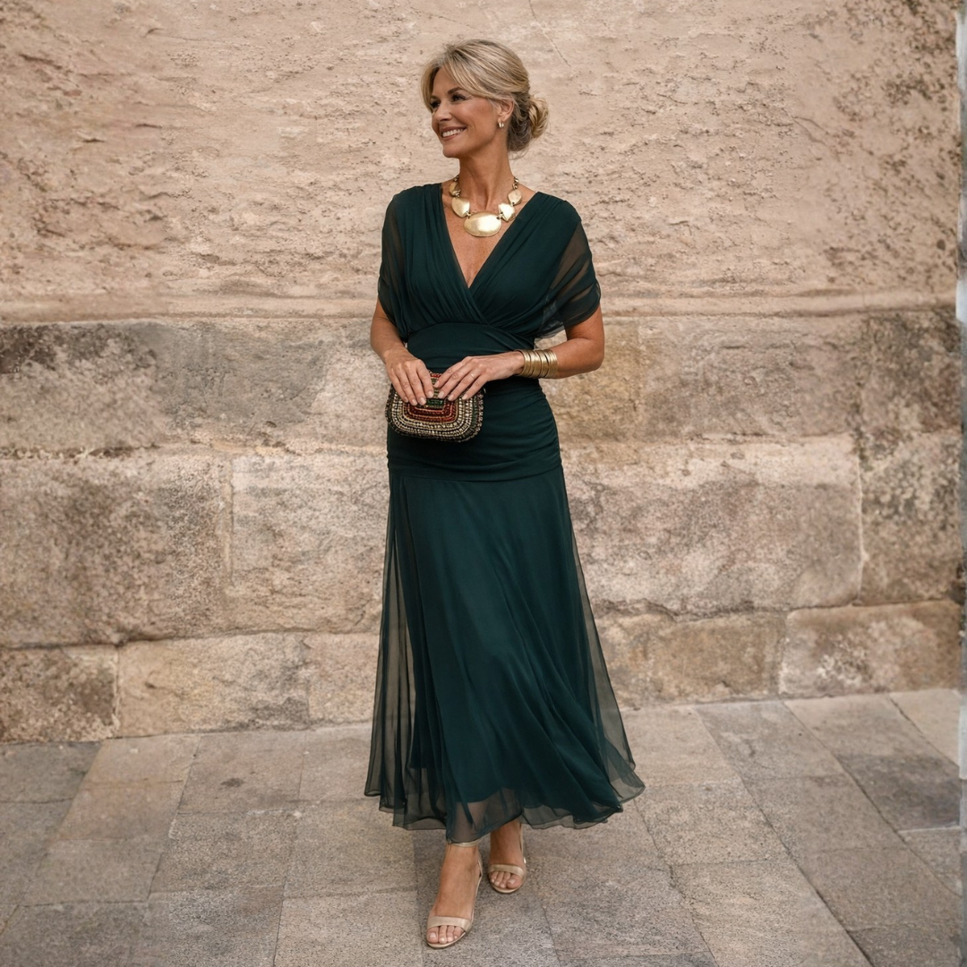 Aurelia - Off-Shoulder Maxi Dress
