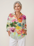 Elara | Watercolor Dreams Blouse