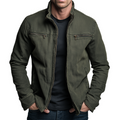 Tristan Vintage Cotton Zip Jacket