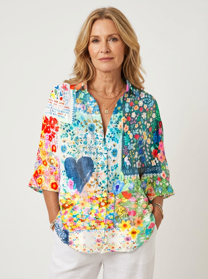 Tara | Joyful Garden Blouse