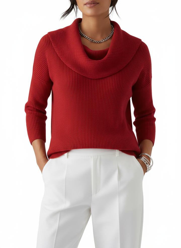 Teresa | Effortless Elegance Cowl Neck Sweater