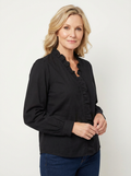 Maisie | Ruffled V-Neck Long Sleeve Top