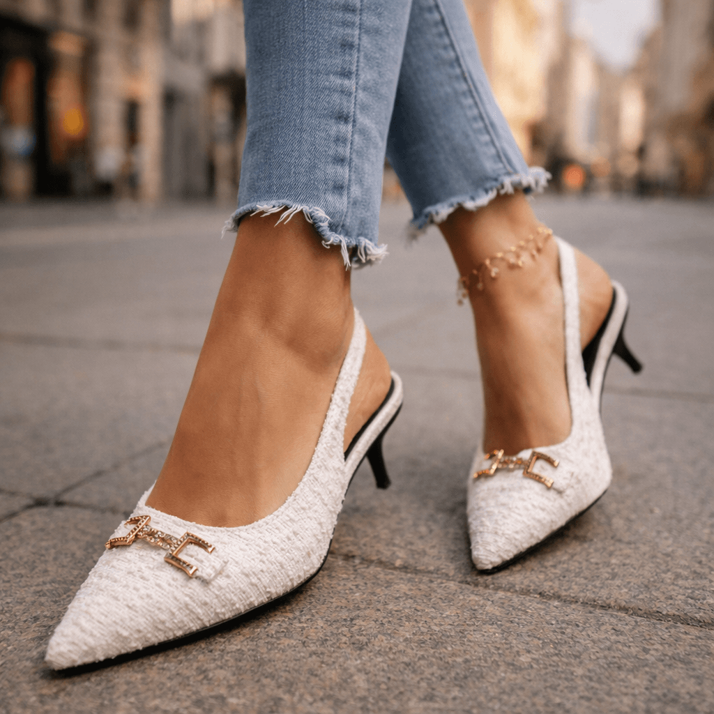 Ziva Slingback Heels