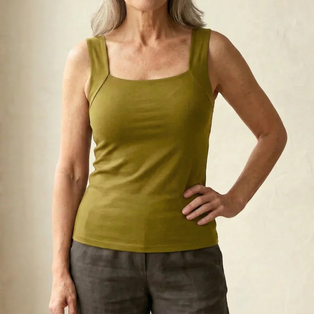 Lauren | Built-In Comfort Bra Tank Top