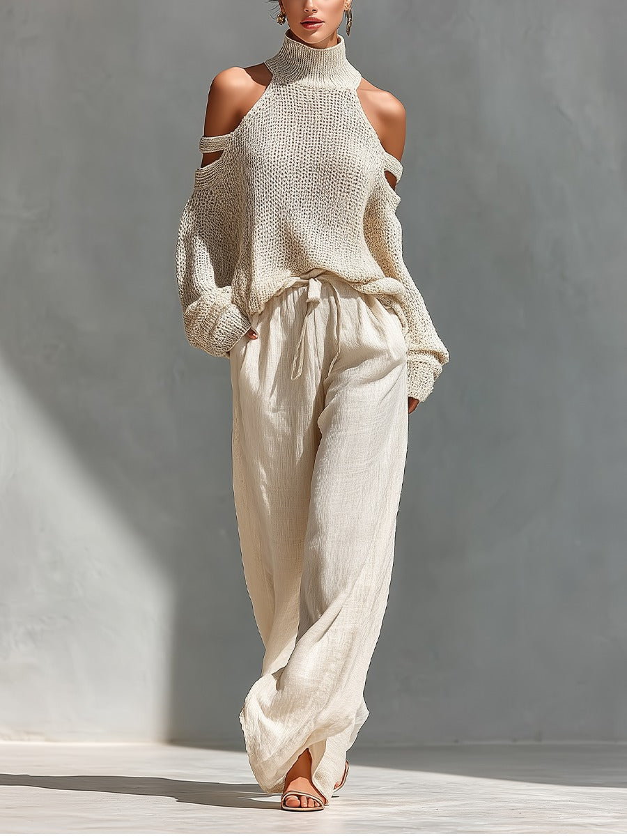 Aureline - Off-Shoulder Two-Piece Set