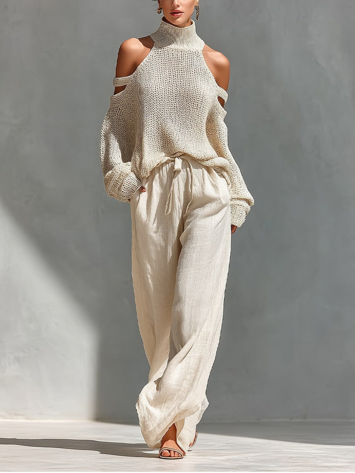 Aureline - Off-Shoulder Two-Piece Set