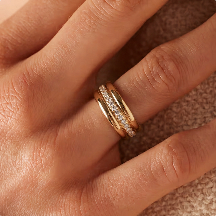 Nadia | Women's Ring with Sparkling Zirconia