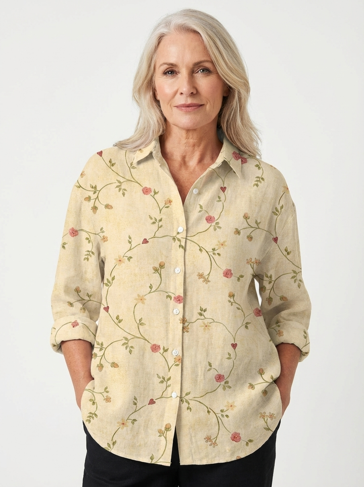 Yara | Desert Bloom Blouse