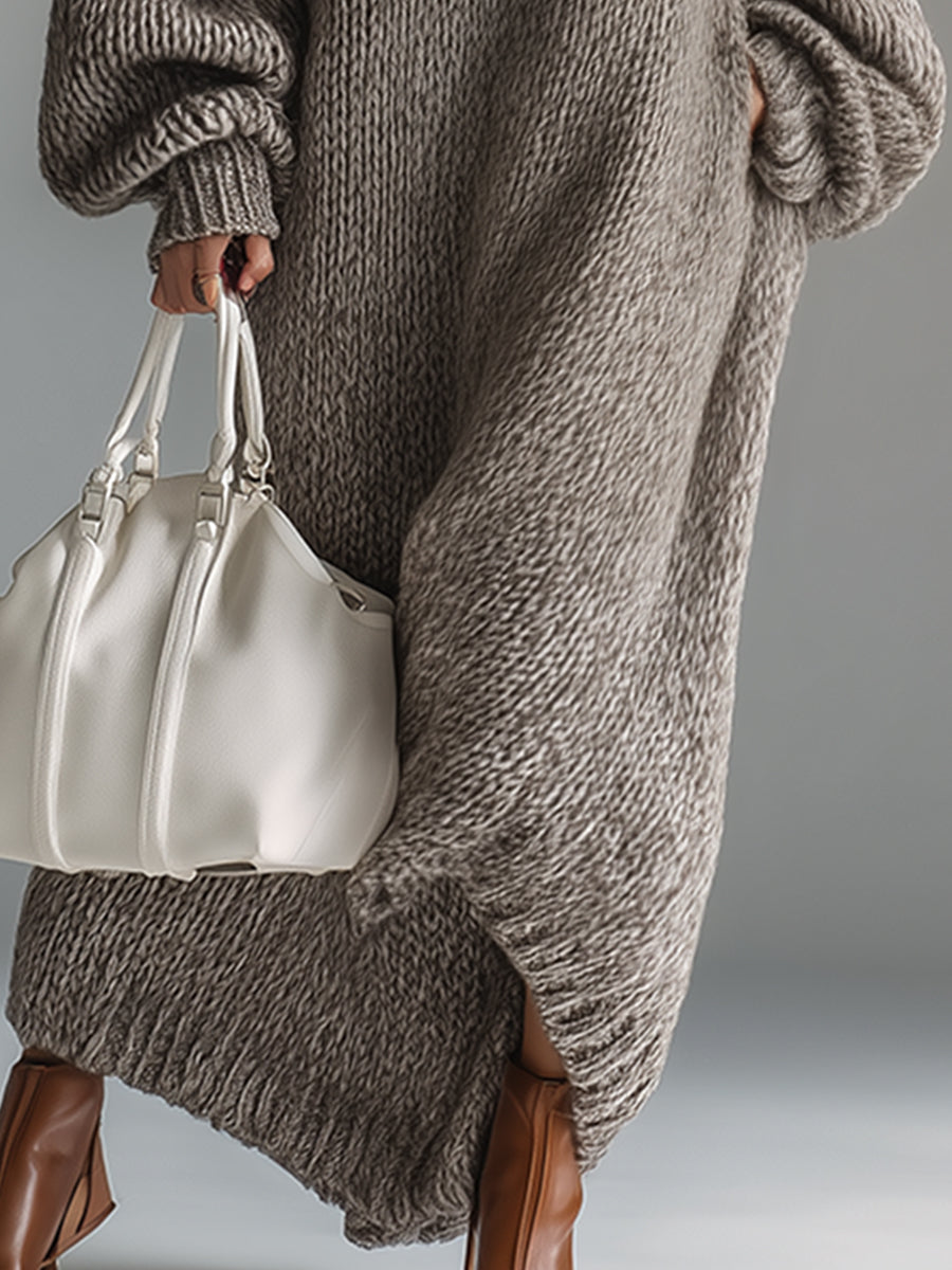 Silivia | Soft Knit Maxi Dress