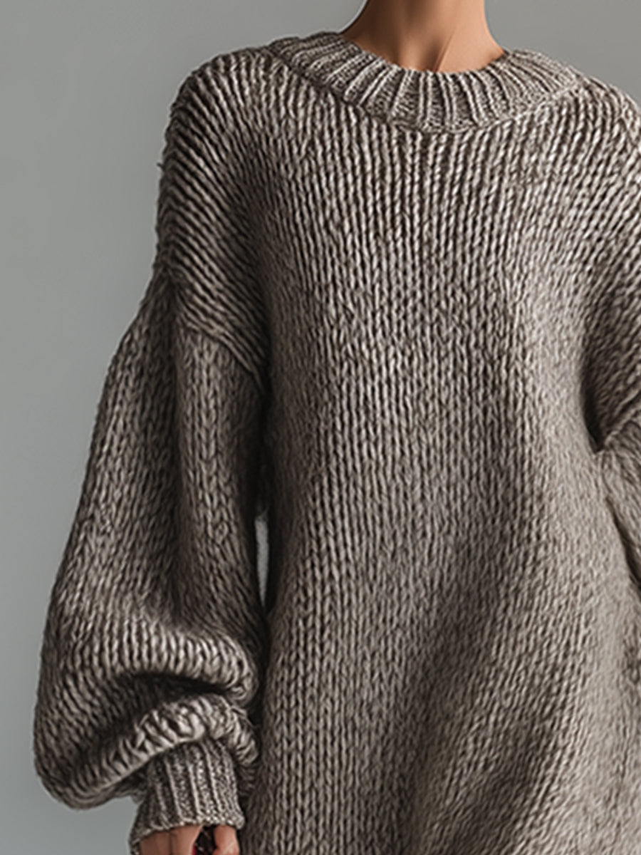 Silivia | Soft Knit Maxi Dress