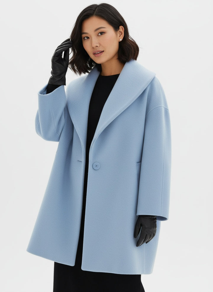 Celeste - Premium Windproof Wool Coat