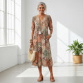 Harper - Vibrant Mid Length Dress