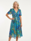 Sapphire | Breezy Blue Midi Dress