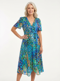 Sapphire | Breezy Blue Midi Dress
